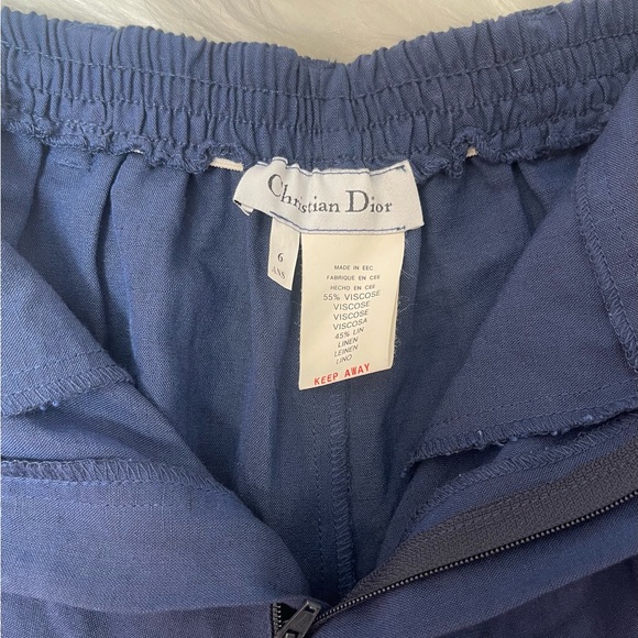 Christian Dior Boy Navy blue Shorts size 6 - Picture 4 of 7